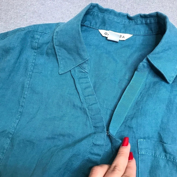 Athleta Playa Linen Crop Top - Picture 6 of 8